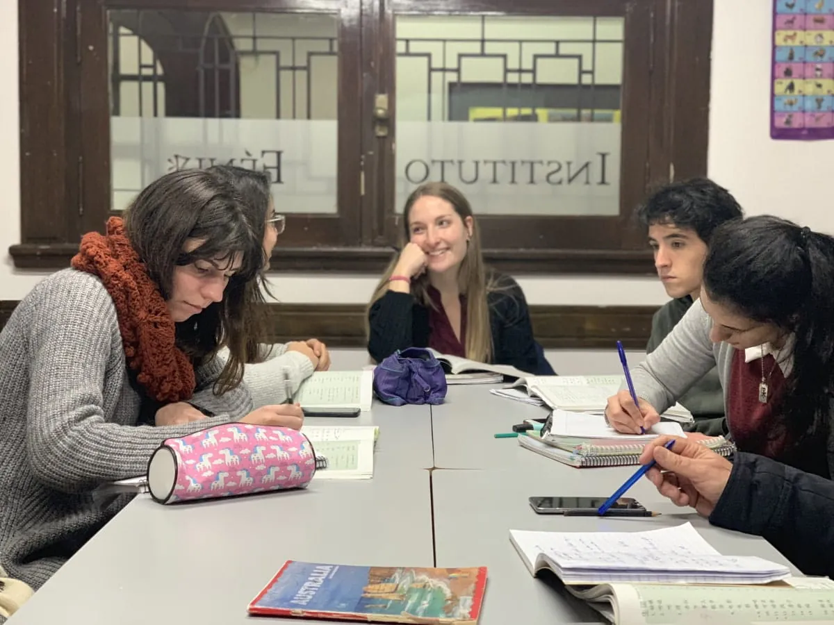 International examinations classroom