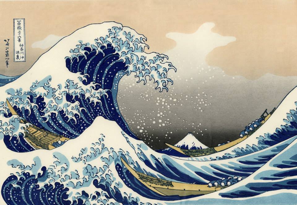 Hokusai y el dibujo Manga