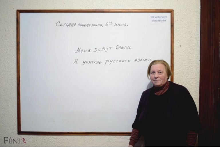 Nuestra profesora de Ruso: Olga